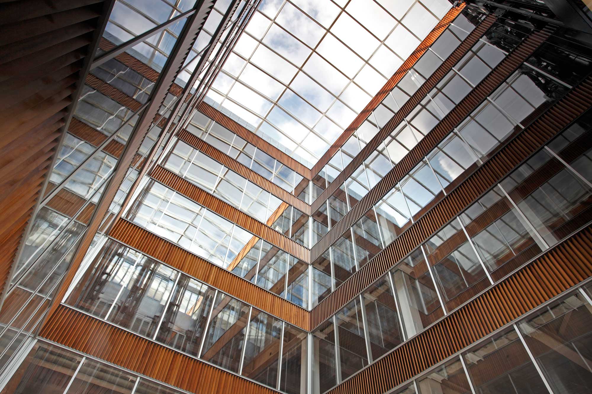 160 Great Portland Street OAG Architectural Glass Atrium 01