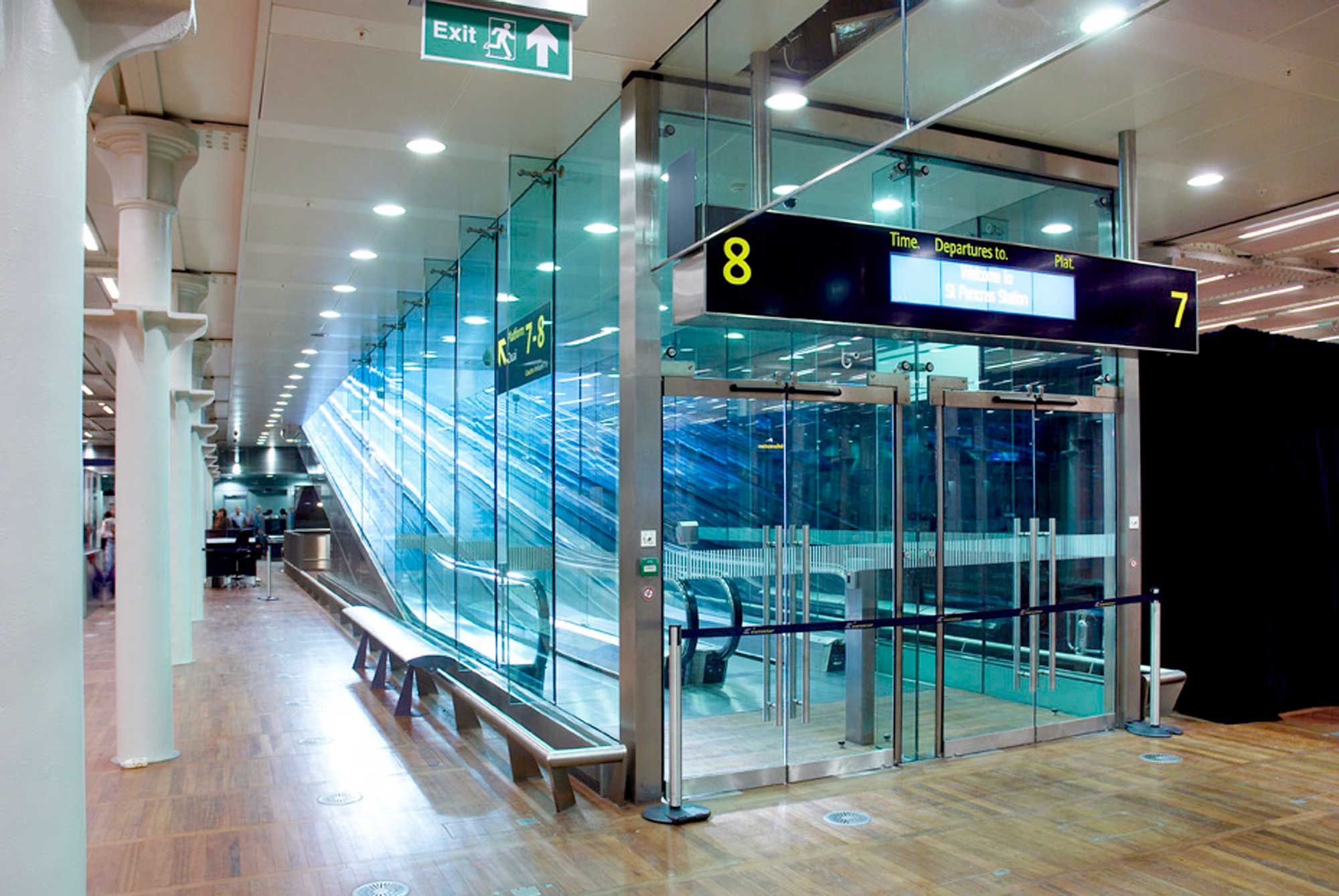 ST Pancras International OAG Architectural Blast Resistant Glass