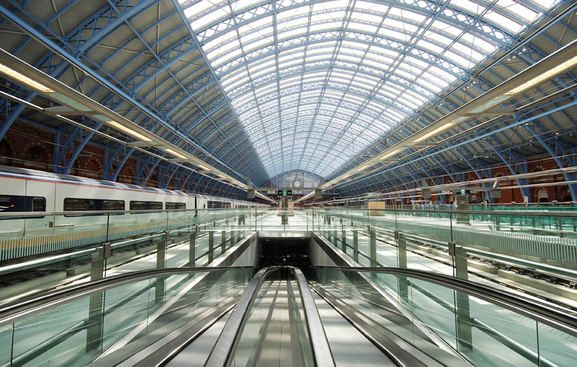 St Pancras International OAG Architectural Glass Balustrades