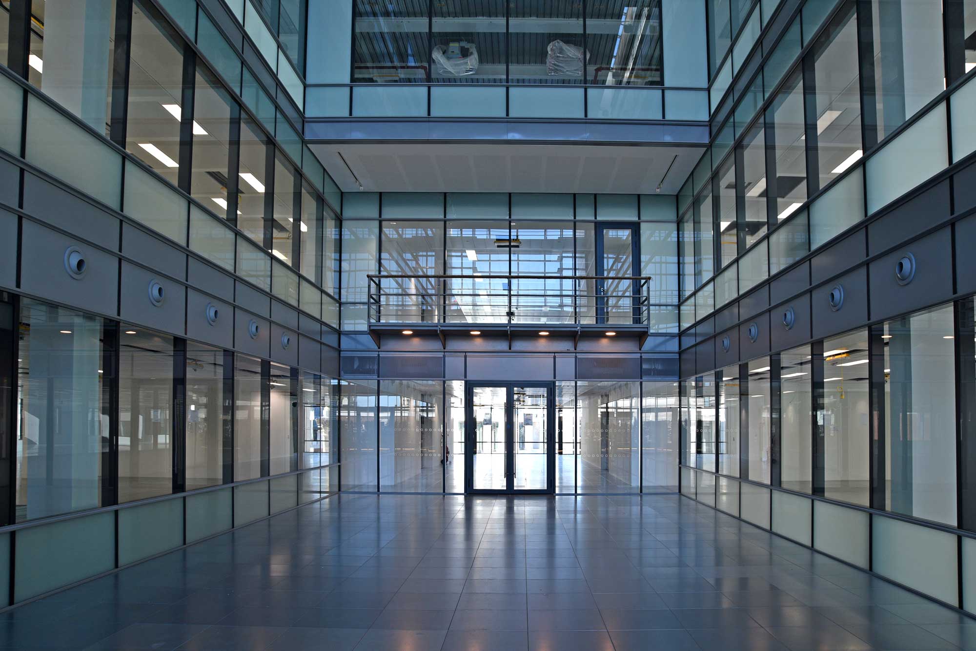Warwick Court OAG Architectural Glass Atrium