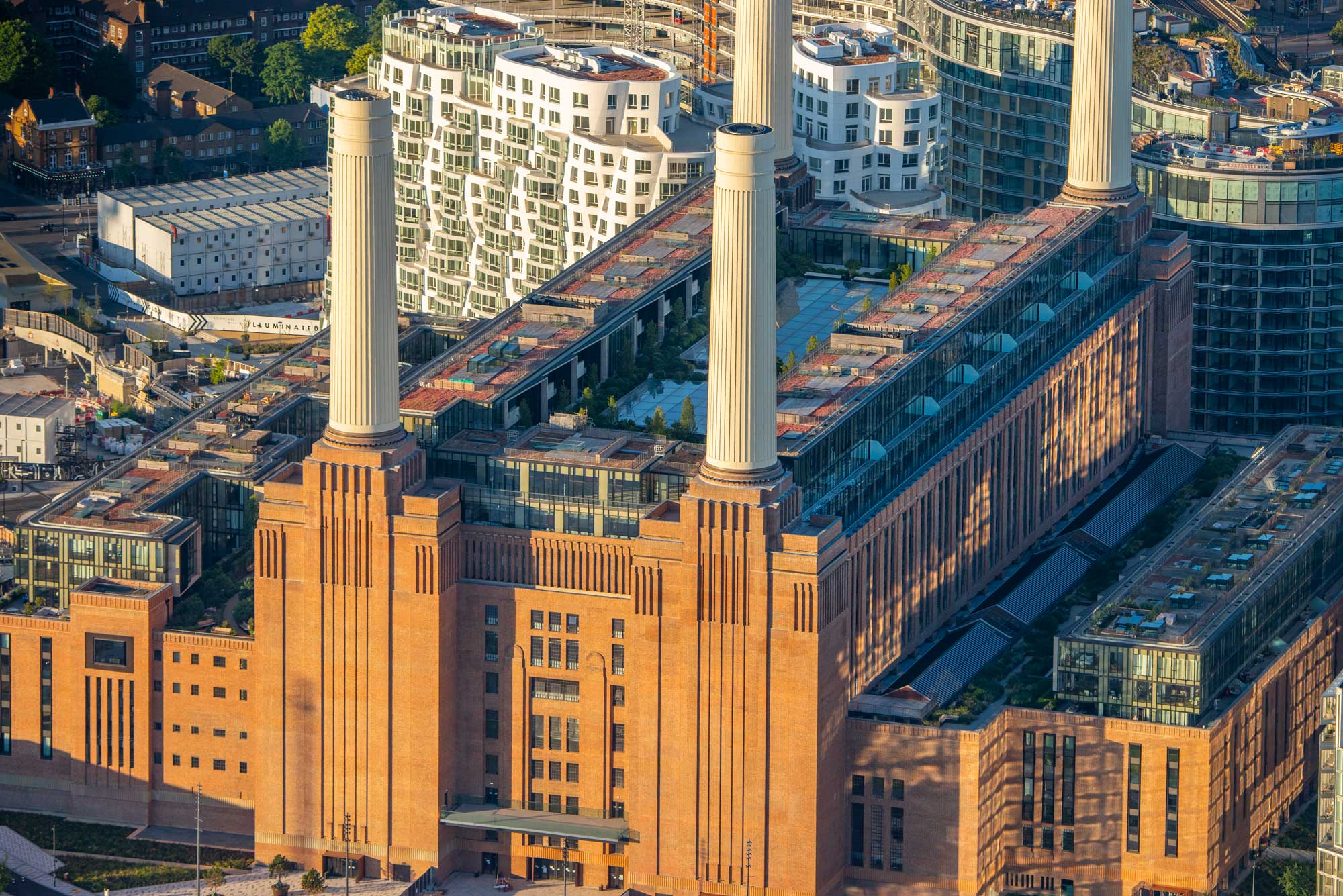 Battersea Power Station OAG Architectural Glass Roofs