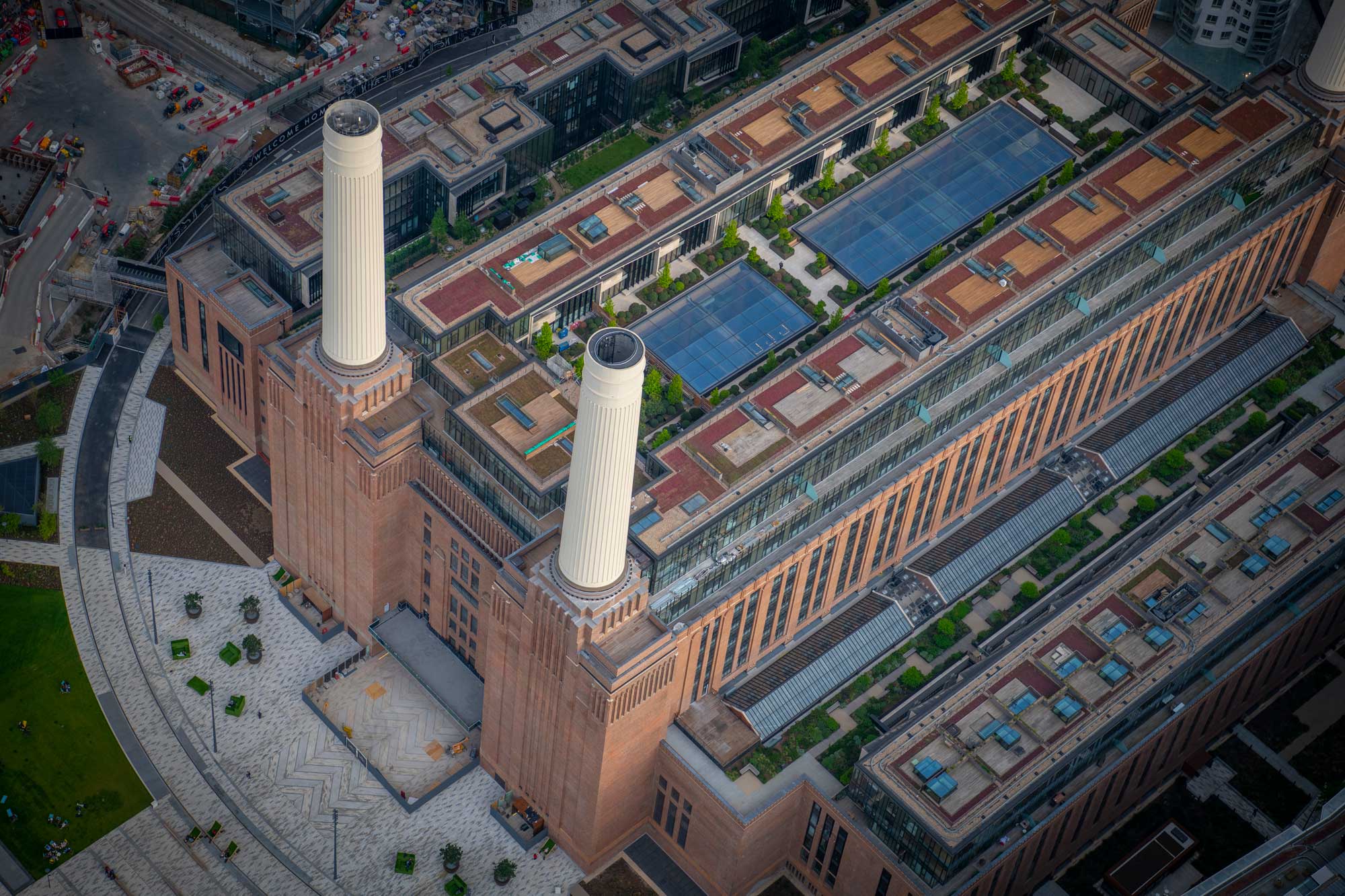 Battersea Power Station OAG Architectural Glass Roofs