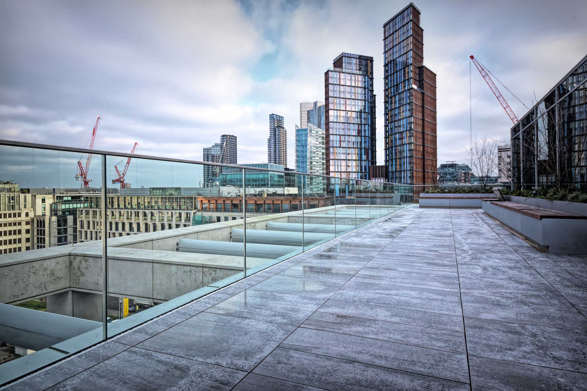 50 Finsbury Square OAG Architectural Glass Balustrades