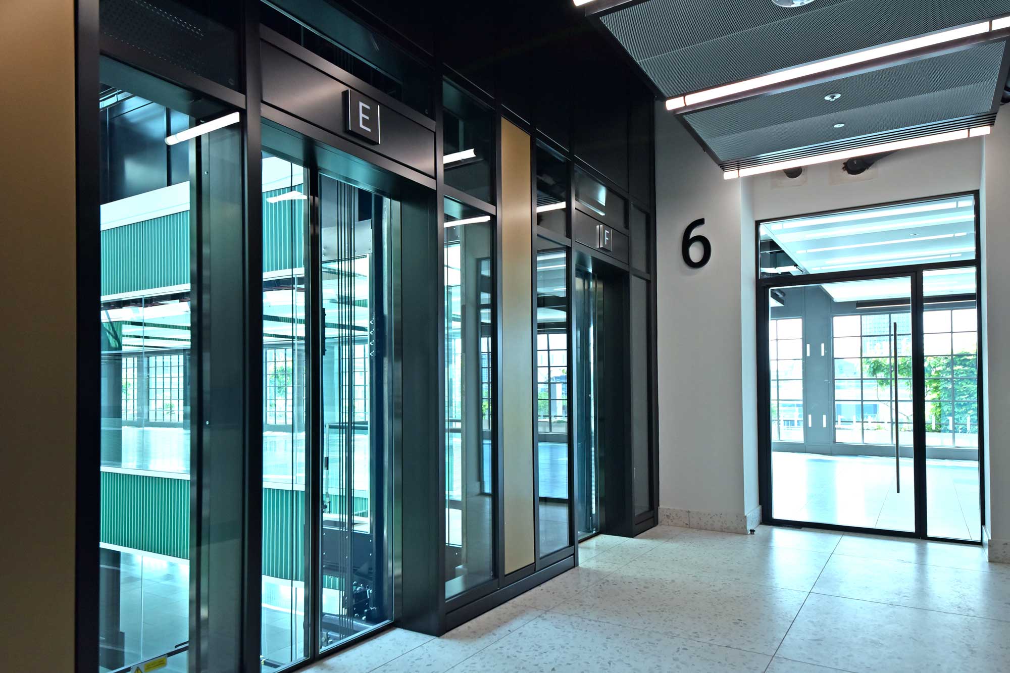 Northcliffe House OAG Architectural Glass Lift Shafts
